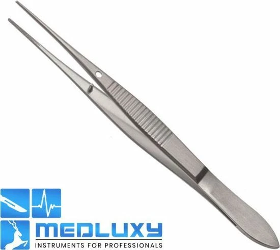 MEDLUXY - Splinterpincet - 13 Cm - Pincet Met Fijne Punt (EHBO, Hobby, Knutselen Etc.) 2 MEDLUXY - Splinterpincet - 13 Cm - Pincet Met Fijne Punt (EHBO, Hobby, Knutselen Etc.) - Afbeelding 2