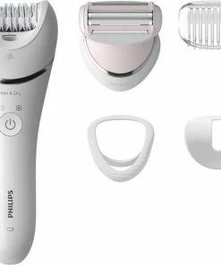Philips BRE710/00 Series 8000 Wet And Dry-Epileerapparaat Wit/Roze