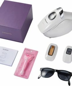 ALUSHEE? - 4-in-1 IPL Lichtontharingsapparaat - Bikinilijn - Lange Levensduur - Veilig & Snel - Laser Ontharing Machine - AP10 - Wit + Gratis Zonnebril En Scheermesje -Philips winkel 550x496 4