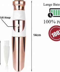 VERK GROUP Trimmer Vrouw - Gezichtsepilator - Epilator Gezicht