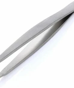 Rojafit Professionele Pincet Schuin 9,5 Cm - RVS - Lichtgewicht