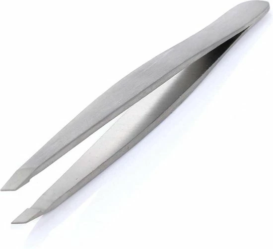 Rojafit Professionele Pincet schuin 9,5 cm - RVS - Lichtgewicht Rojafit Professionele Pincet Schuin 9,5 Cm - RVS - Lichtgewicht -Philips winkel 550x503 3