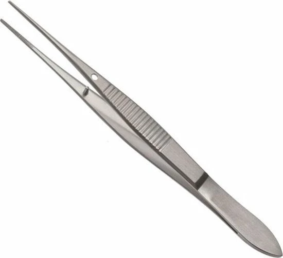 MEDLUXY - Splinterpincet - 13 Cm - Pincet Met Fijne Punt (EHBO, Hobby, Knutselen Etc.) 1 MEDLUXY - Splinterpincet - 13 Cm - Pincet Met Fijne Punt (EHBO, Hobby, Knutselen Etc.)
