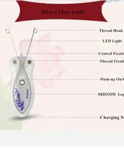 Merkloos Guardian Beauty Oplaadbaar Epileerapparaat Voor Epileren En Verwijderen Van Haar - SHINON Silk-epil Xelle SH-6080 - Gladde Huid Voor Weken Met Minder Bewegingen -Philips winkel 550x504 4