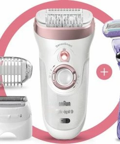 Braun Silk-?pil 9 9-870 - Epilator - Wit/Ros?goud -Philips winkel 550x508 2