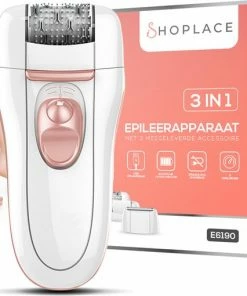 Shoplace 3 In 1 Epileerapparaat Dames - Epilator - Epilady - Ladyshave - Ontharingsapparaat - Scheerapparaat - Sinterklaas - Black Friday 2022