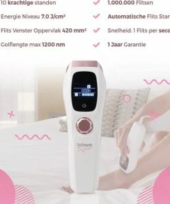 GoSmooth IPL Ontharingsapparaat Pro - IPL Ontharing - 10 Standen -Philips winkel 550x512