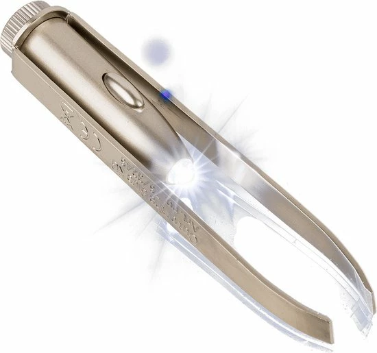 Badkamer Pincet met LED lampje verlichting 9 cm Out Of The Blue Badkamer Pincet Met LED Lampje Verlichting 9 Cm -Philips winkel 550x515 11