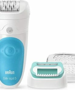 Braun Silk-?pil 5-511 Startpakket Draadloze Wet & Dry Epilator + Opzetstuk Beginners