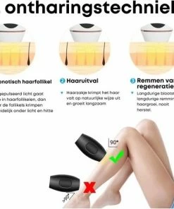 Merkloos IPL Ontharingsapparaat | Zwart | Compact | Permanente Ontharing | Ontharingsapparaat | Voor Mannen & Vrouwen -Philips winkel 550x516 9