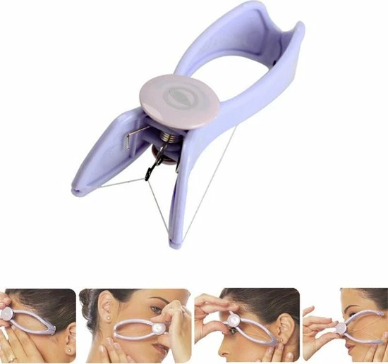 Merkloos Epileer Veer Met Touw | Gezicht| Ontharen | Gezichtsontharing | Flexibel| Snel En Effici?nt 2 Merkloos Epileer Veer Met Touw | Gezicht| Ontharen | Gezichtsontharing | Flexibel| Snel En Effici?nt - Afbeelding 2