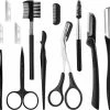 MALEZO Premium Products Wenkbrauw Epilator Set - Met Wenkbrauw Trimmer, Tweezer Pincet, Scheermesje, Epilator, Borstel, Schaartje En Mesje - Wimpers - Wenkbrauw Epileren - Epileer Set - Beauty Pakket - Cadeau Voor Vrouw