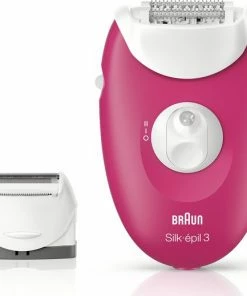 Braun Silk-épil 3 3-410 - Elektrische Epilator Voor Dames - Roze/wit -Philips winkel 550x519