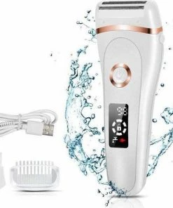 Rock&Rose 3-in-1 Ladyshave - Scheerapparaat Voor Vrouwen - USB Oplaadbaar - Scheren - Ontharen - Adapter & Oplaadkabel Inbegrepen