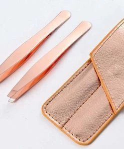 Vardaan Professionele Roze Pincet| RVS Pincet| Epileer Pincet| Rose Gold Tweezer| Eyebrow Tweezer | Unisex Beauty Tool | Wenkbrauwen Epileren -Philips winkel 550x520 8