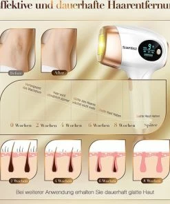IPL Ontharingsapparaat, Thuisgebruik IPL Haarverwijderaar 999,999 Lichtimpuls & 3 Cm Ontharingsgrootte, Duurzame Ontharingsapparaat Laser Voor Lichaam, Gezicht, Bikinizone, Intieme Delen 22 IPL Ontharingsapparaat, Thuisgebruik IPL Haarverwijderaar 999,999 Lichtimpuls & 3 Cm Ontharingsgrootte, Duurzame Ontharingsapparaat Laser Voor Lichaam, Gezicht, Bikinizone, Intieme Delen -Philips winkel 550x521 8