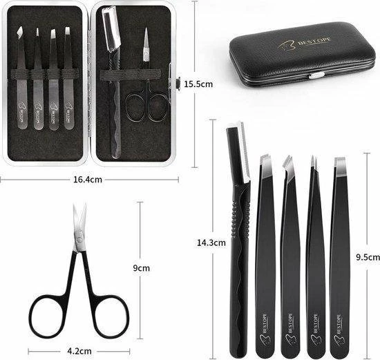 Pincet - Bestope Pincet - Pincet epileer - Pincet - Manicure set - Ontharen - Pincetten - Eyebrow - Tweezer - Epileren - Ontharing - Pincerset Pincet - Bestope Pincet - Pincet Epileer - Pincet - Manicure Set - Ontharen - Pincetten - Eyebrow - Tweezer - Epileren - Ontharing - Pincerset -Philips winkel 550x521 9