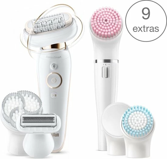Braun Silk-?pil 9 Flex 9-100 - Beautyset En Epilator Voor Vrouwen 11 Braun Silk-?pil 9 Flex 9-100 - Beautyset En Epilator Voor Vrouwen - Afbeelding 11