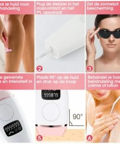 Shoplace IPL Ontharingsapparaat - 999.999 Flitsen - IPL Lichtontharing - Laser Ontharingsapparaat - Sinterklaas - Black Friday 2022 -Philips winkel 550x527 3