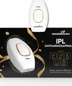 Sweetskincare - IPL Ontharingsapparaat - Ontharing - Laser - Epileerapparaat Dames - 600.000 Flitsen - Pijnloos