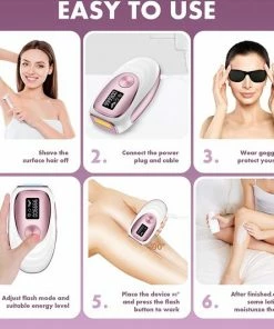 Merkloos IPL Apparaten Ontharingsapparaat Met Lichtpulsen Vrouwen En Mannen -Philips winkel 550x532 15