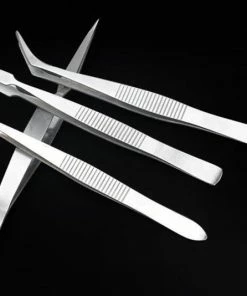 LOUZIR 4 Stuks Pincetten + Etui - Epileerpince - Wimperpincet - Tweezer, Epileer Pincet - Roestvrij Staal- Eyelash Tweezer Set -Pincet Splinter- Keukenpincet -Philips winkel 550x534 7