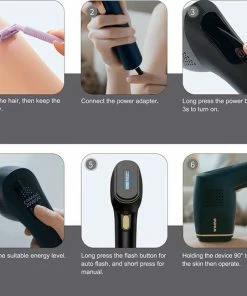 Merkloos Ontharingsapparaat Voor Vrouwen & Mannen ,IPL-ontharingsapparaat ,Veilige En Zachte Ontharing -Philips winkel 550x535 6