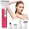 Rivema 5-in-1 Ladyshave Draadloos Voor Vrouwen ? Epilator ? Wenkbrauw Trimmer ? Scheerapparaat Vrouw ? Ontharingsapparaat - Body Shaver