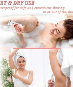 J.E® J.E Ladyshave - 3-in-1 Ladyshave - Draadloos - Ontharen - Oplaadbaar - Wit -Philips winkel 550x538 2