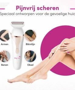 TheBeautyWay 4 In 1 Ladyshave ? Draadloos - Nat & Droog - Massage, Reinig & Epileer - Scheerapparaat Vrouw -Philips winkel 550x539 1