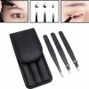 LOUZIR Wenkbrauw Epileer Set - Luxe Opbergcase - Pincet - Tweezers - Eyebrow Epilation Set