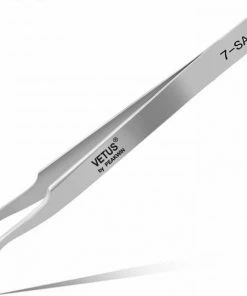 Lashsmash Vetus 7-SA, Een Gebogen Pincet Voor Het Plaatsen Van Wimperextensions