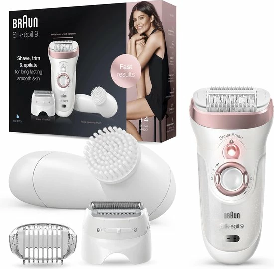 Braun Silk-?pil 9 9-880 - Epilator - voor Vrouwen voor Langdurige Ontharing - Wit/Ros?goud Braun Silk-?pil 9 9-880 - Epilator - Voor Vrouwen Voor Langdurige Ontharing - Wit/Ros?goud -Philips winkel 550x540 6