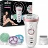Braun Silk-Épil 9 9/990 Skinspa Sensosmart Epilator, Met 13 Extra’s, Rose Goud
