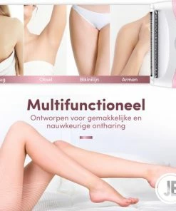 J.E? J.E Ladyshave Voor Vrouwen - Ontharings Trimmer - Haarverwijderaar - 4 In 1 - Black Friday 2022 -Philips winkel 550x541 1