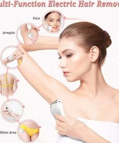 J.E® J.E Ladyshave - 3-in-1 Ladyshave - Draadloos - Ontharen - Oplaadbaar - Wit -Philips winkel 550x541 7