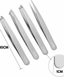 YUBBI? Epileer Pincet Set - Tweezer Set - Dermaplaning - Wenkbrauw Scheermesje - Trimmer - Opbergcover - Zilver -Philips winkel 550x545 19