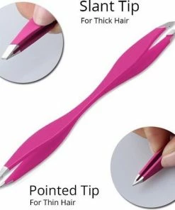 Merkloos Dubbele Pincet - Hot Pink