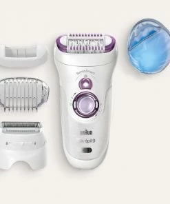Braun Silk-?pil 9 9-710 Voor Vrouwen Voor Langdurige Ontharing, Wit/Paars -Philips winkel 550x546 2