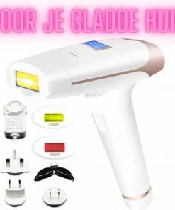 Hozard Lumi Laserontharing - Voor Lichaam En Gezicht - IPL Laserontharingsapparaat - Hair Removal - 700.000 Flashes