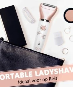Bluemay 2-in-1 Ladyshave - Pijnloos - Ladyshave Voor Vrouwen - Scheerapparaat - Trimmer - Haarverwijderaar - Ontharing - Ontharingsapparaat -Philips winkel 550x548 7