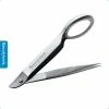 Beautytools.be BeautyTools MAGNIFY Punt Pincet SOLID-GRIP - Pincet Met Fijne Punt Voor Splinters - Tweezers Met Ingebouwd Vergrootglas (9 Cm) - Inox (PT-1048)
