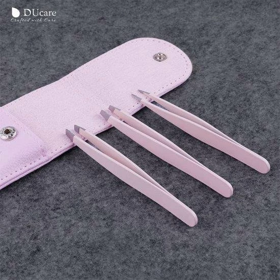 3 Delige Set - professionele Pincet Set Roze - Epileren - Precisie Elemental GOods 3 Delige Set - Professionele Pincet Set Roze - Epileren - Precisie -Philips winkel 550x550 1112