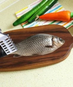 Home Online 2 Stuks - Dunschiller Pincet - Visgraten Pincet - Schubben Verwijderaar - Vis Schraper - Ingewanden Mes - Ontschubber Vis - RVS -Philips winkel 550x550 1117