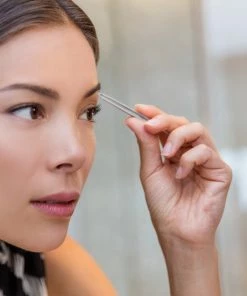 Beautytools.be BeautyTools Epileerpincet PRECISION - Pincet Met Schuine Bek Voor Wenkbrauwen - Galaxy Fire - Tweezers (9.5 Cm) - Inox (BT-1901) -Philips winkel 550x550 1118