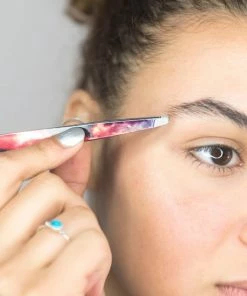 Beautytools.be BeautyTools Epileerpincet PRECISION - Pincet Met Schuine Bek Voor Wenkbrauwen - Galaxy Fire - Tweezers (9.5 Cm) - Inox (BT-1901) -Philips winkel 550x550 1119