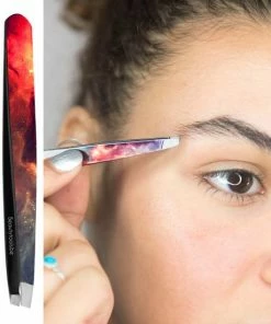 Beautytools.be BeautyTools Epileerpincet PRECISION - Pincet Met Schuine Bek Voor Wenkbrauwen - Galaxy Fire - Tweezers (9.5 Cm) - Inox (BT-1901) -Philips winkel 550x550 1120