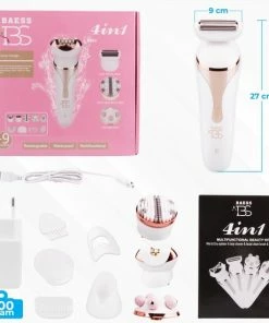 BAESS 4-in-1 Ladyshave Voor Vrouwen – Scheerapparaat - Epileerapparaat Dames - Oplaadbaar - Waterdicht -Philips winkel 550x550 113