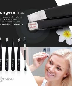 FABCARE Wenkbrauw Pincettenset Met Wenkbrauwborstel En Etui (5-delig) ? Verbeterde Punt ? Pincet Voor Wenkbrauwen Epileren ? Professionele Wenkbrauwpincet Met Antislip Coating ? Pincet Voor Ontharing -Philips winkel 550x550 1185