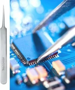 Beautytools.be BeautyTools Punt Pincet - Pincet Met Lange Punt Voor Splinters En Hobby -Tweezers (11 Cm) - Inox (PT-0959)